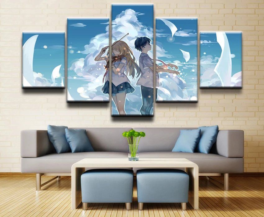 Современная Картина на холсте настенная живопись модульные картины печать