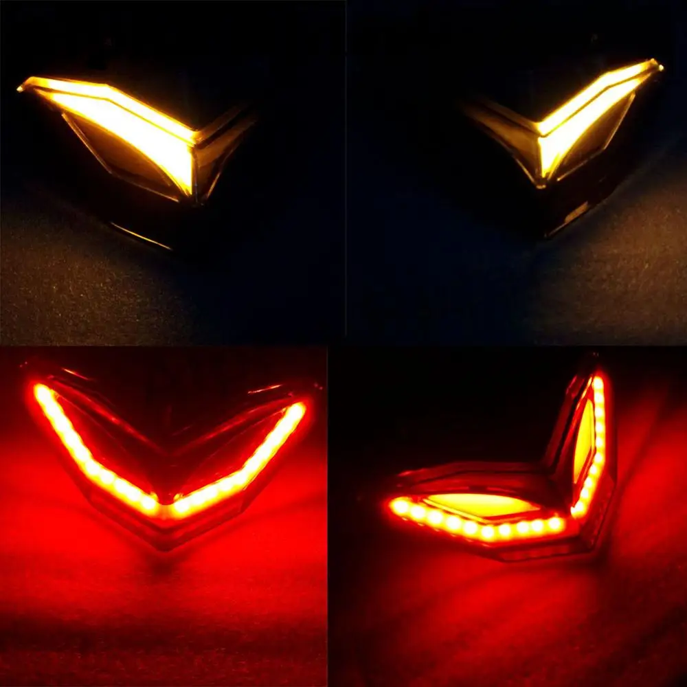 Новый мотоциклетный задний светильник тормозной указатель поворота фонарь для