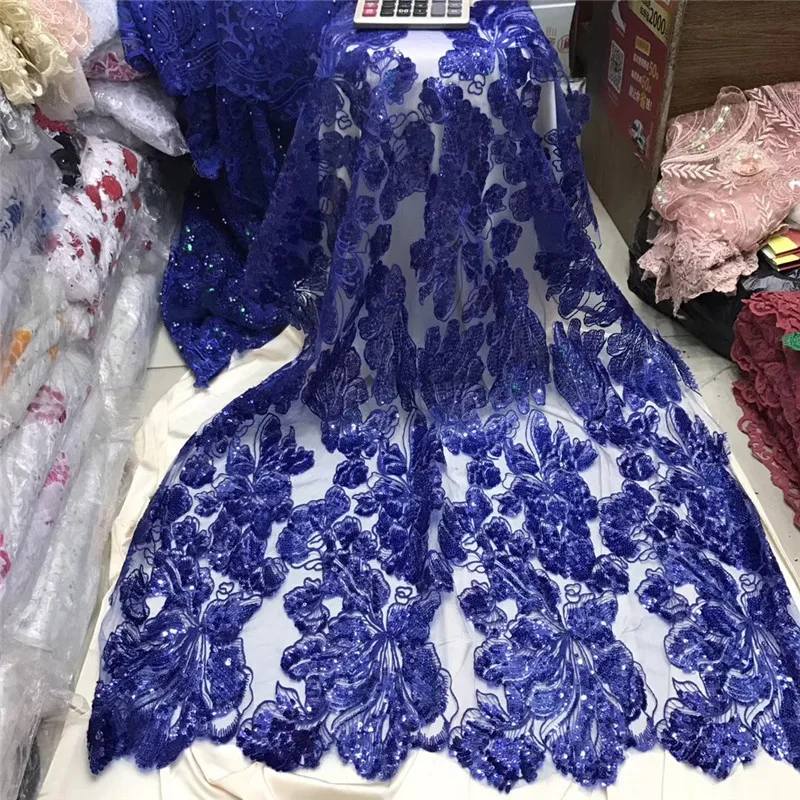 Gold Sequins Lace For Wedding Dress African High Quality Latest Laces with gold Sequin Fabric 2018 HJ1177-1 | Дом и сад