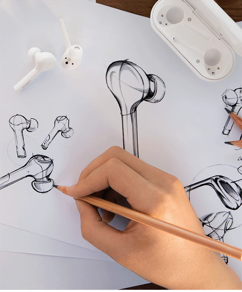 huawei FreeBuds Lite Наслаждайтесь глобальной версией беспроводных Bluetooth наушников водонепроницаемый IP54 управление краном встроенный g-сенсор