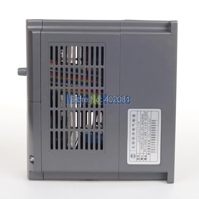 Новый 4.0kw 5HP 220V 18A обычный VFD инвертор с переменной частотой для шпинделя двигателя