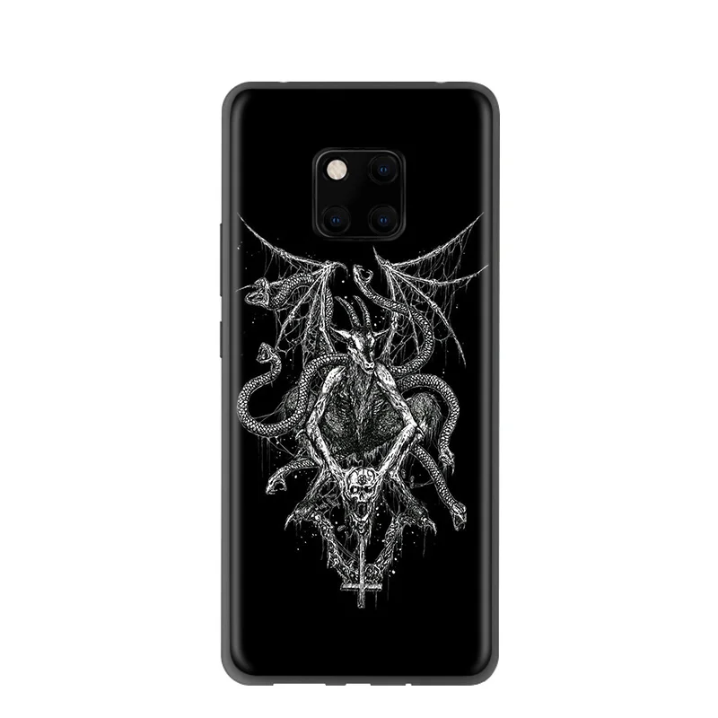Lavaza пентаграмма 666 демоническим, чехол для huawei Honor 10 9 8 8x 8c 7x 7c 7a Примечание Nova 3 3i Lite Y9 Y7 Y6 - Цвет: 2