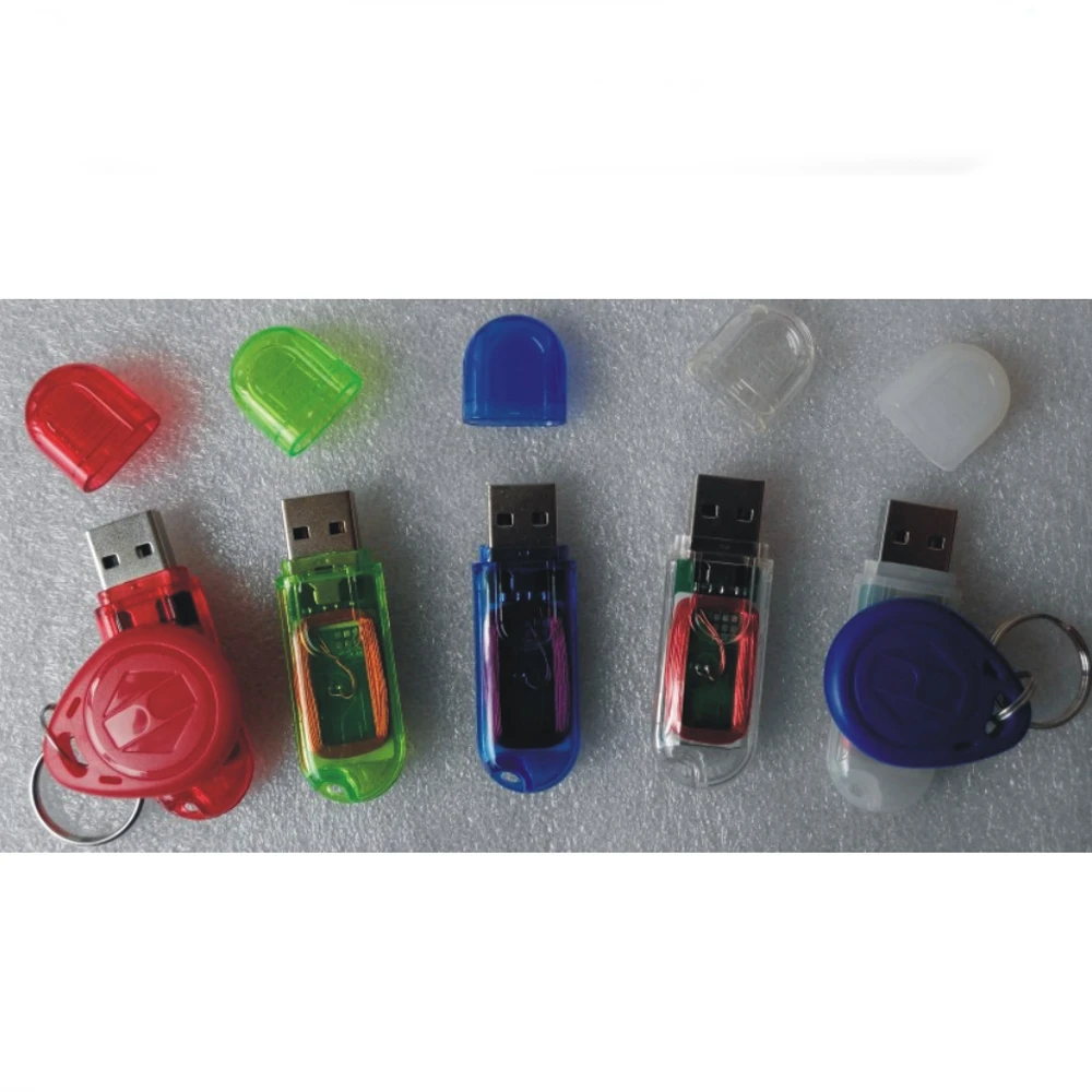 USB без привода MINI125KHZ EM4305 карты Писатель/RFID Копир/Дубликатор + 5 шт. карт английское
