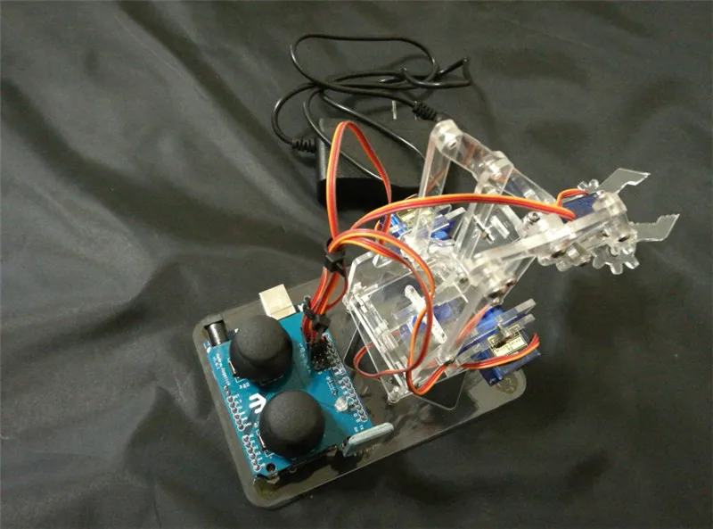DIY mearm акриловый рокер Bluetooth Полный комплект MeArm джойстик роскошный