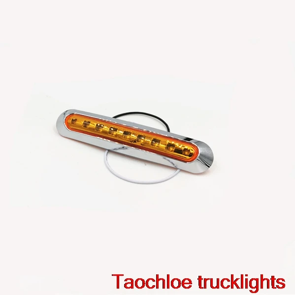 10x грузовик 9LED боковые габаритные огни просвет задний фонарь 12V 24V внешний фары