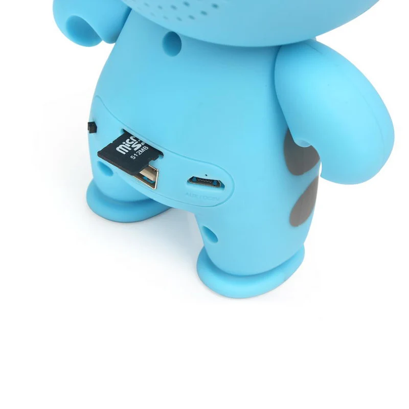 Беспроводная bluetooth колонка с мультипликационным принтом Baymax портативная мини