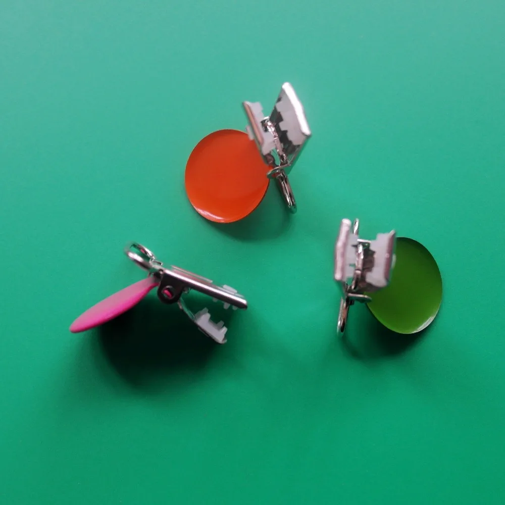 800 шт 1 &quotкруглые металлические зажимы для соски эмалевая подвеска с