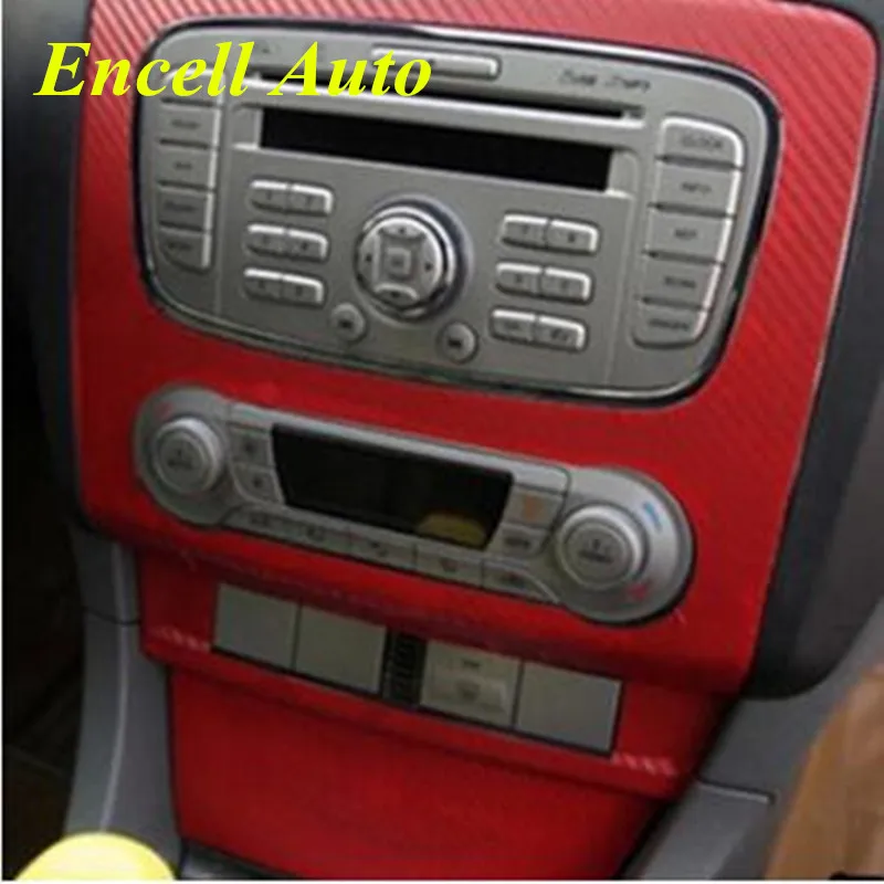 Автомобильные Чехлы 3D защитный чехол из углеродного волокна для консоли Ford Focus 2