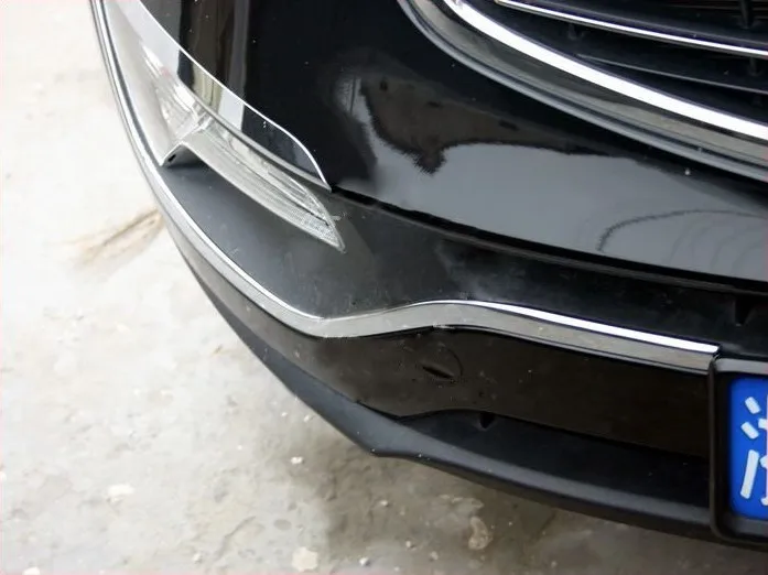 

Стайлинг автомобиля для Kia Sportage SL 2010-2013 2014 2015, хромированный передний бампер, противотуманная фара, рамка, накладка, угловая защита, аксессуары