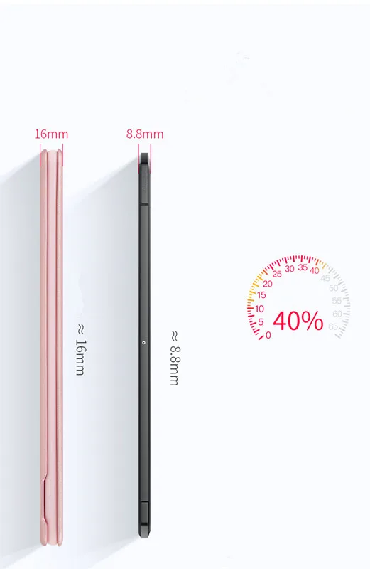 Conelz для iPad Pro 11 ''11 дюймов Чехол прозрачная задняя крышка защитный чехол поддерживает Apple Pencil зарядку для iPad Pro
