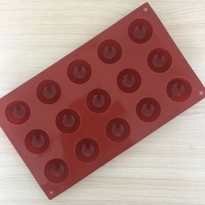 15 половина сферах силиконовые формы анти-скольжения блюдо для печи очень