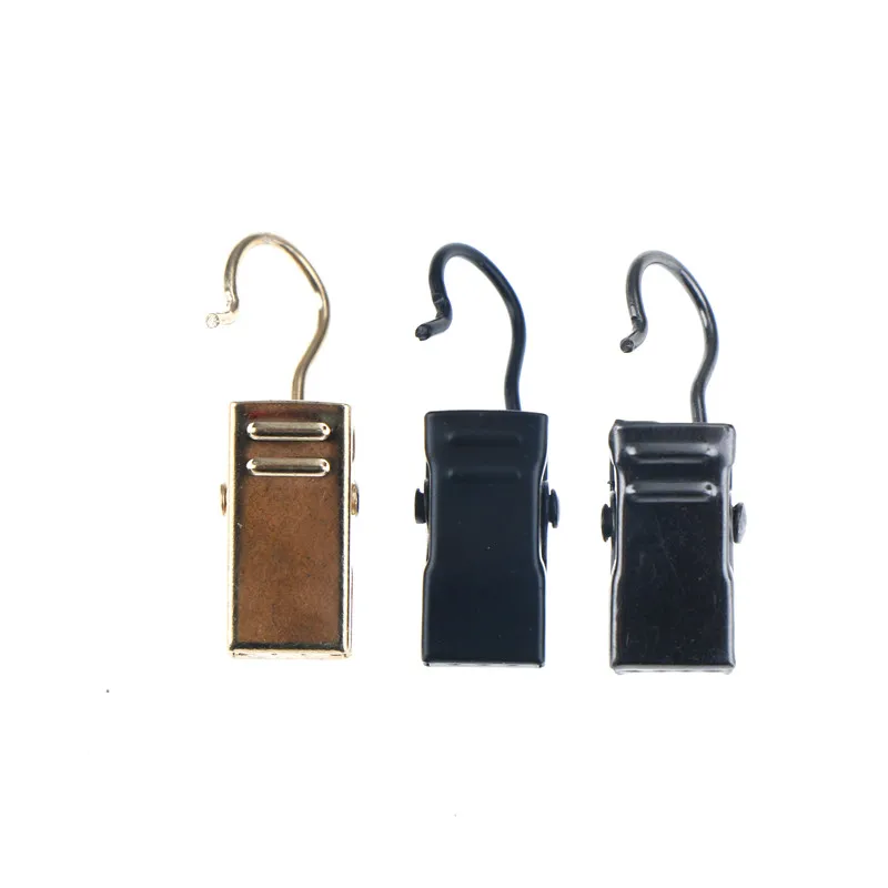 10 шт. модные зажимы для штор из нержавеющей стали окон и набор крючков зажимов