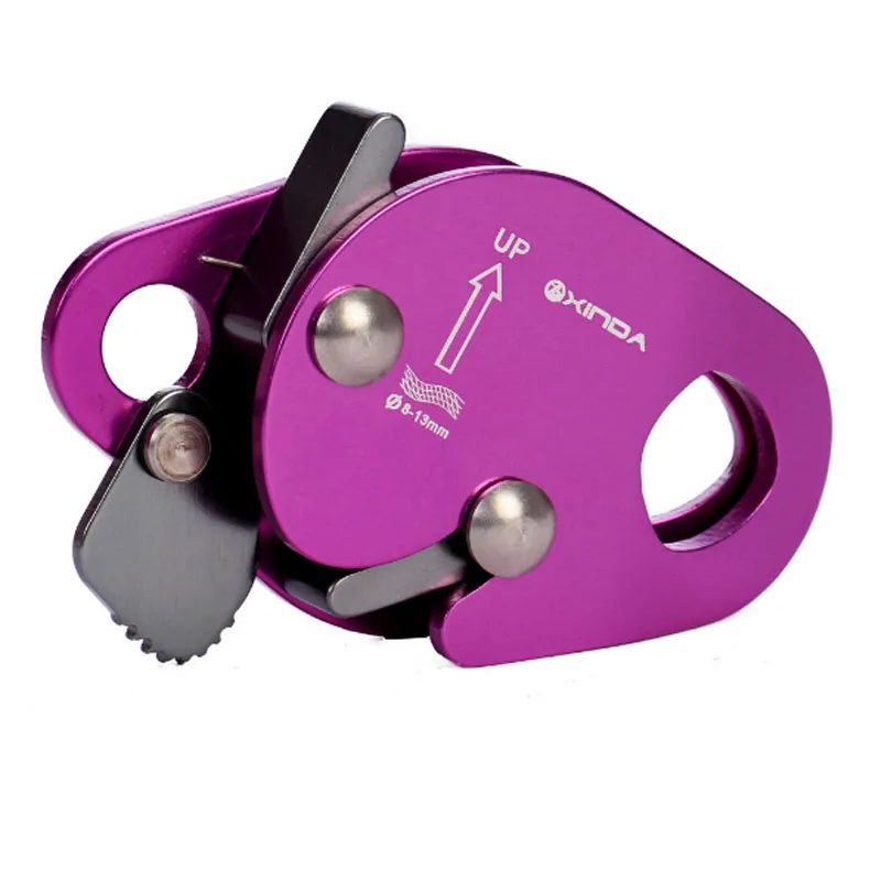 

P126 Grasping rope outdoor high-altitude operation protection rock climbing down anti-dropping device locking device