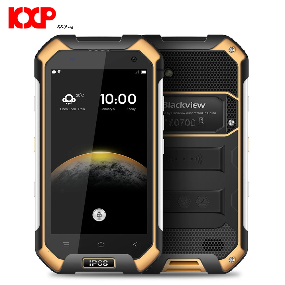 Blackview BV6000S waterproofsmartphone 4G LTE IP68 4 7 ''HD mt6735 четыре ядра мобильный телефон с Android 6 0 2