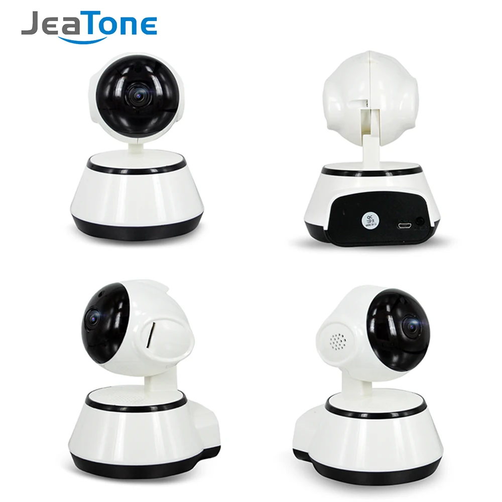 JeaTone Домашняя безопасность 720P 1.0MP IP камера беспроводная WiFi наблюдения ИК Ночное