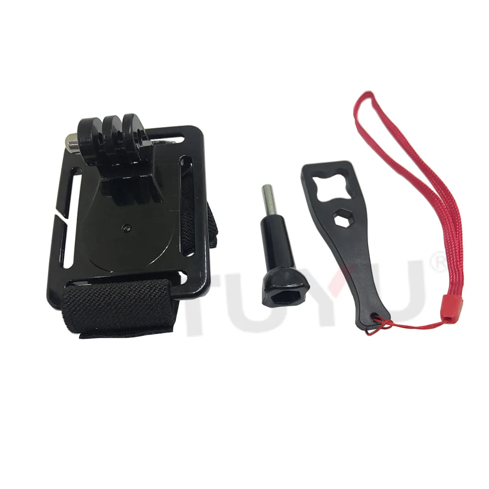 TUYU мотоциклетный Полнолицевой шлем подбородок крепление для GoPro Hero 6 5 SJCAM sj4000 Yi EKEN