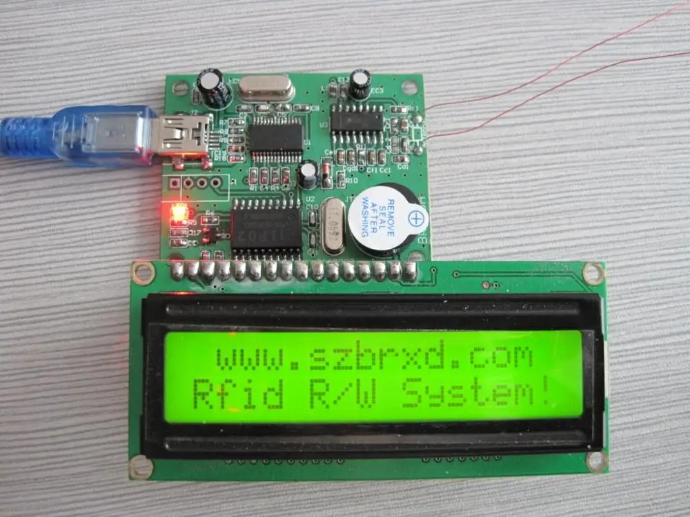 For 125KHz low frequency module RFID USB interface U2270B LCD1602 | Автомобили и мотоциклы