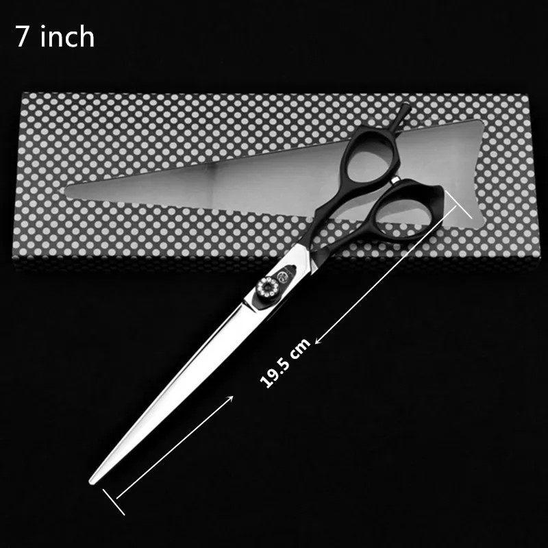 7 дюймовые ножницы для домашних животных с фиолетовым драконом профессиональные