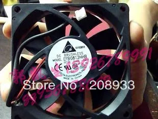 For Delta 8cm amount of wind slim fan 8015 12V 0.40A EFB0812HHB ++cooling | Компьютеры и офис