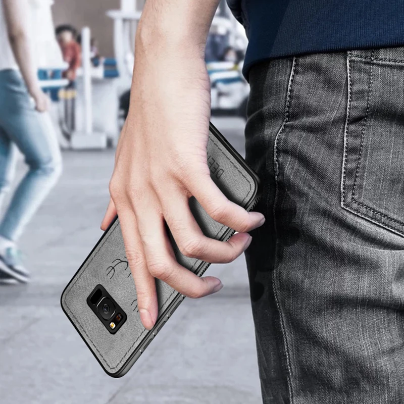 Роскошный тканевый чехол для телефона Samsung Galaxy S10 Plus мягкий силиконовый 3D S10e S 10 |