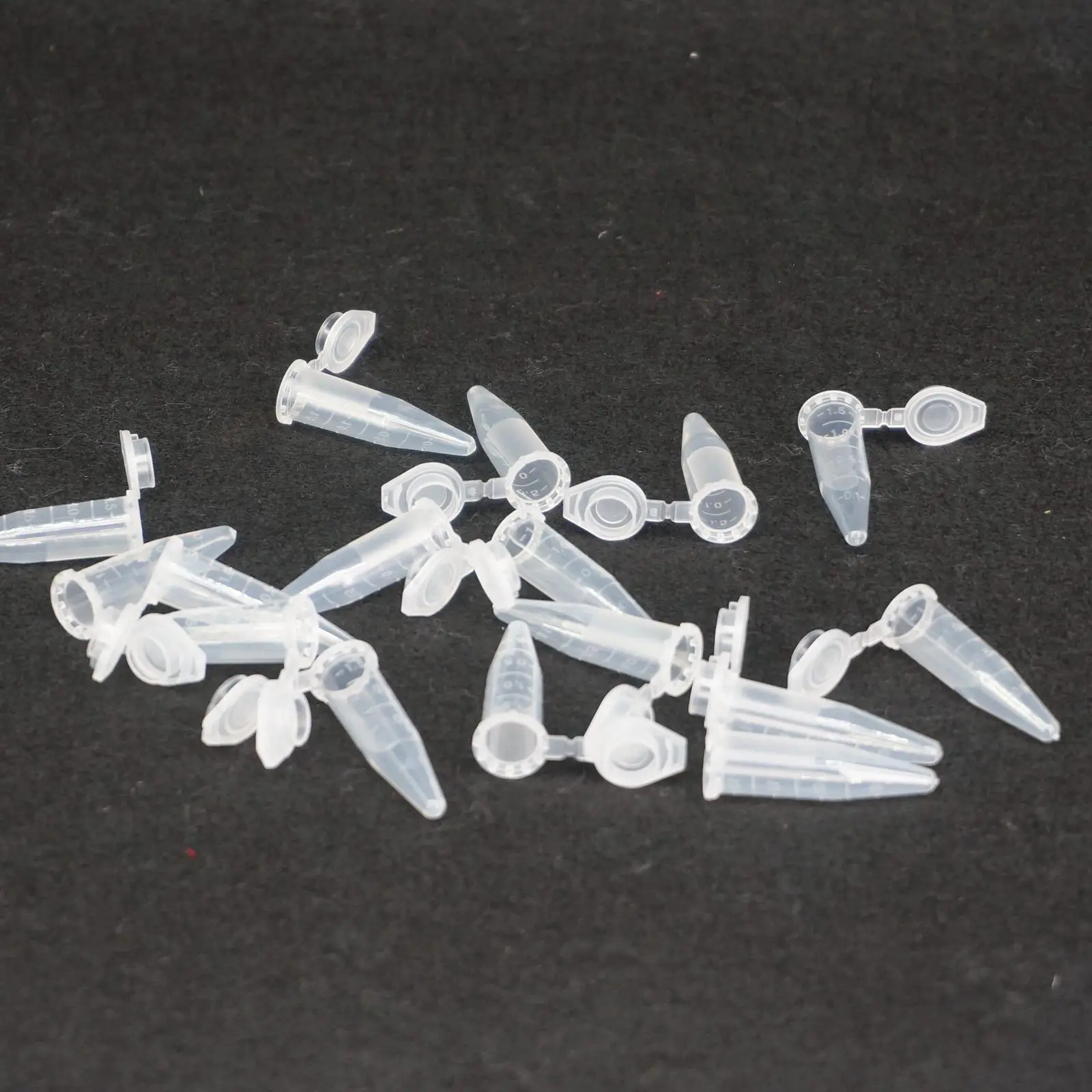 500 шт. лабораторные мини пластиковые пробирки для центрифуги крышки оснастки