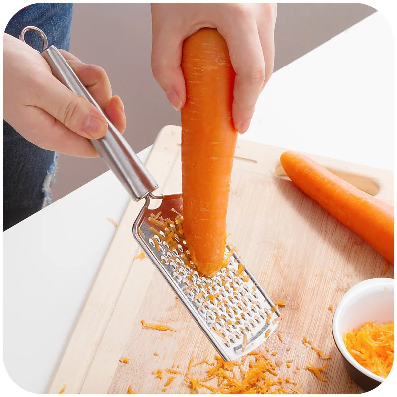 

Life83 Graters Shredder Fruit & Vegetable Tools Cooking Tools Handheld Fashion For Vegetables With Stainless Steel Silver