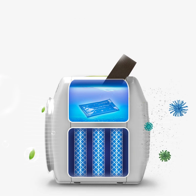 Usb мини портативный кондиционер увлажнитель воздуха очиститель настольный
