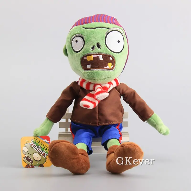 Green Pirate Zombie 25 стилей на выбор Растения против Зомби гаргантуар пират зомби Дельфин наездник Зомби ПВЗ игра фигурка плюшевые игрушки куклы 25-33 см - Цвет: Green Pirate Zombie