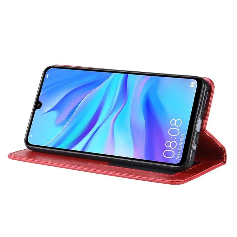 Кожаный чехол-бумажник с магнитной застежкой для huawei mate 30 20 P30 P20 pro LITE Honor 20 V20 8x 8a 8s 10i Y6 Y7 Y9 Чехол-книжка со слотом для карт