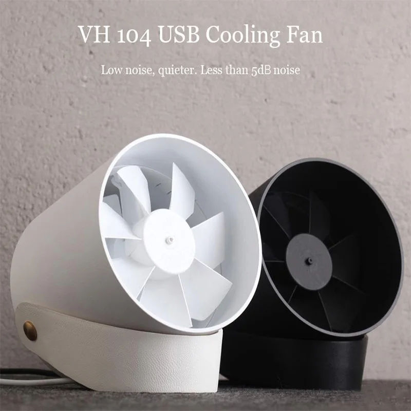 Xiaomi Mijia Smart VH сенсорные крутые вентиляторы ультра-тихий портативный USB Настольный вентилятор сенсорное управление переключатель вторая передача регулируемый