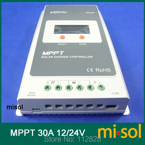 Контроллер заряда солнечной батареи 30 А 12/24 в|controller 30a|mppt solar regulatorcharge controller 30a |