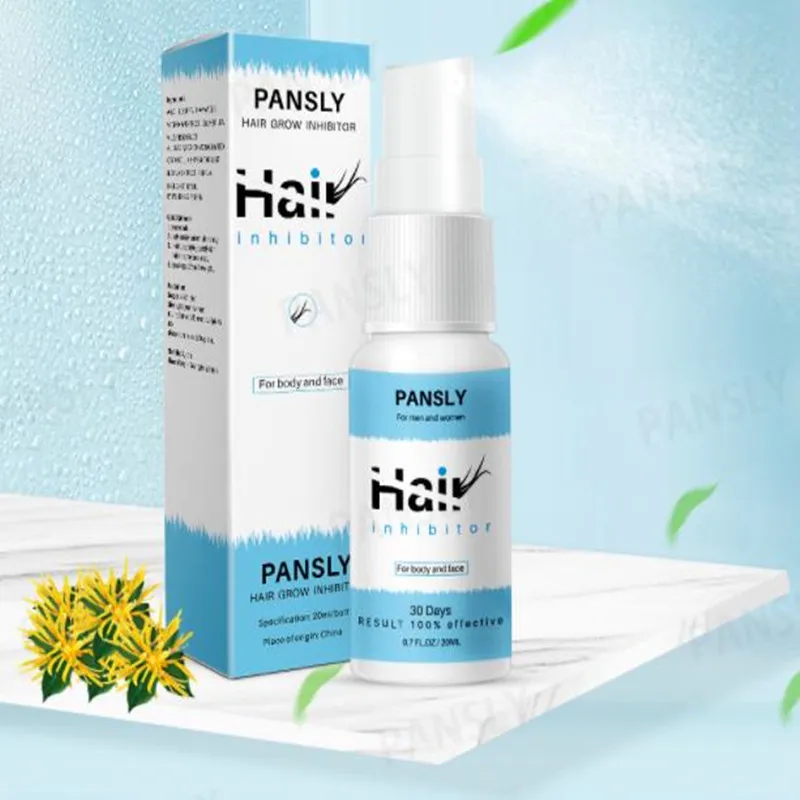 PANSLY мощное постоянное безболезненное удаление волос спрей для остановки роста