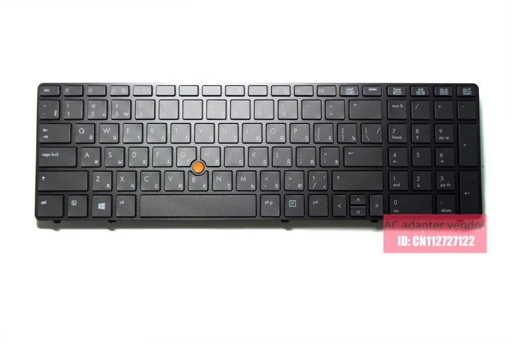Новая замена RU русской клавиатуры для HP EliteBook 8560 Вт 8570 Клавиатура ноутбука
