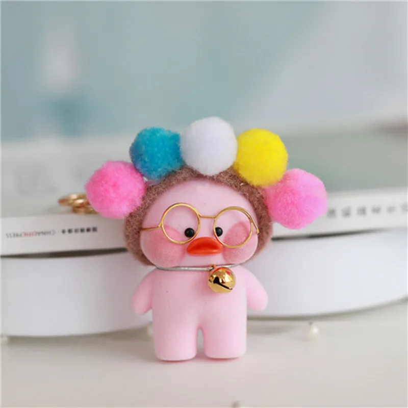 8 см Kawaii LaLafanfan утка автомобиль Декор кафе подвеска брелок мультфильм милые