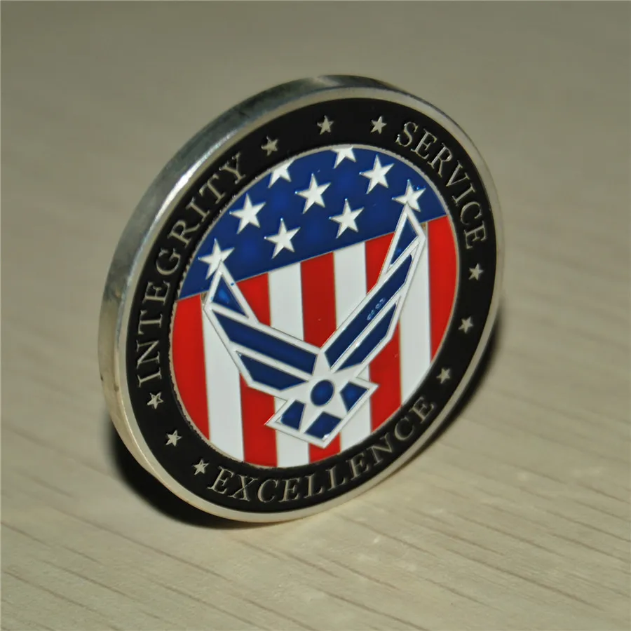 

United States Air Force / Oath of Enlistment - USAF Challenge Coin
