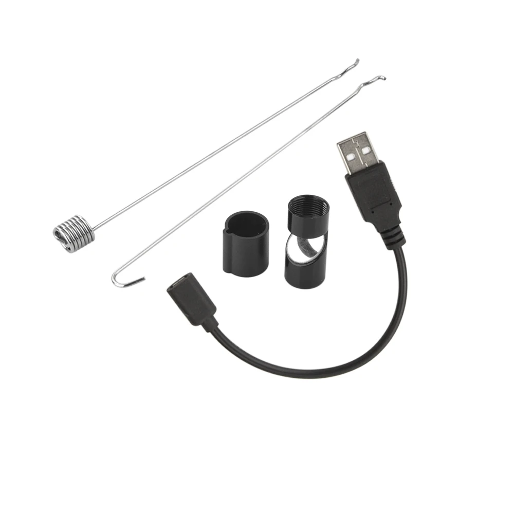 JCWHCAM 5.5mm Lens 3.5M Android USB Endoscope Camera Flexible Snake Pipe Inspection Phone OTG Borescope | Электроника