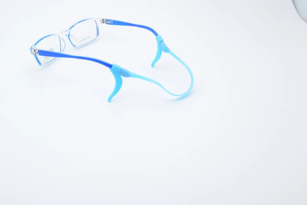 Силиконовые очки для мальчиков и девочек с застежкой ушные наконечники