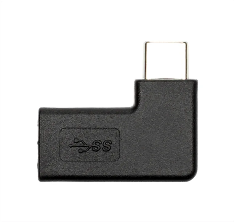 Переходник удлинитель для Galaxy S8 + Plus 90 градусов правый и левый угол USB type c 3 1|angle