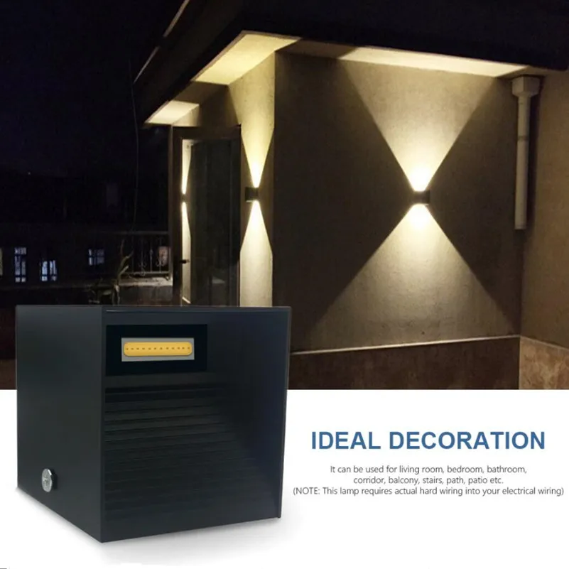 Современный светодиодный для помещений настенный светильник 9 Вт с регулируемой