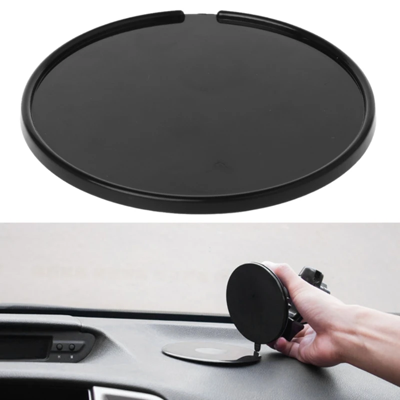 Автомобильный держатель для приборной панели с присоской и клейким диском 85 мм