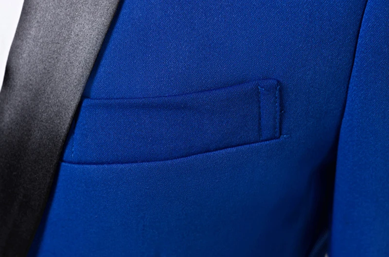 Shenrun мужской костюм куртка Повседневная мода королевский синий смокинг Slim Fit шаль лацкан мужской блейзер Свадебные деловые куртки костюм для вечеринки