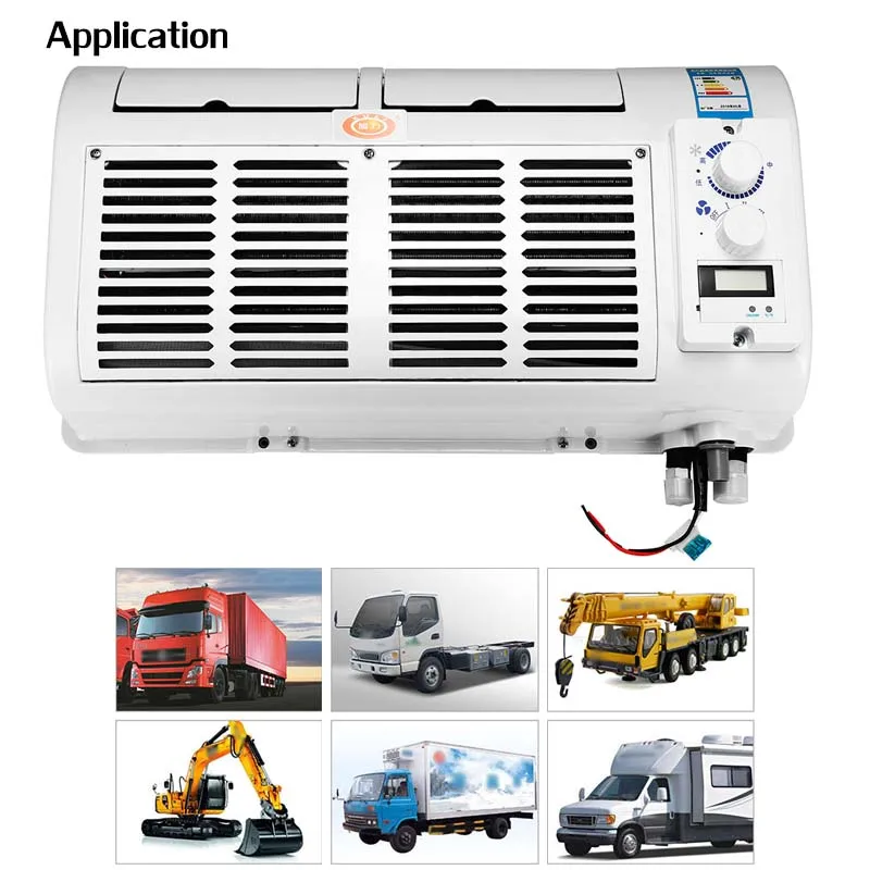 100W 12 V/24 V настенный автомобильный Кондиционер воздуха dehumidifie многофункциональный вентилятор охлаждения испаритель для автомобиля Караван грузовик