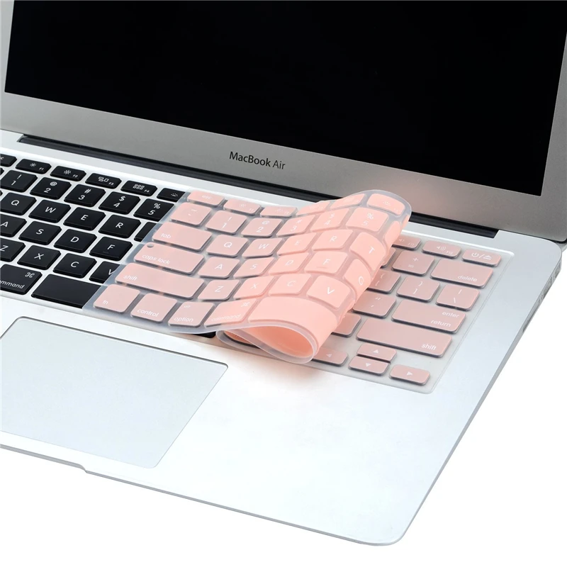 Силиконовая Защитная крышка для клавиатуры MOSISO MacBook Air 13 11 Pro Retina 15