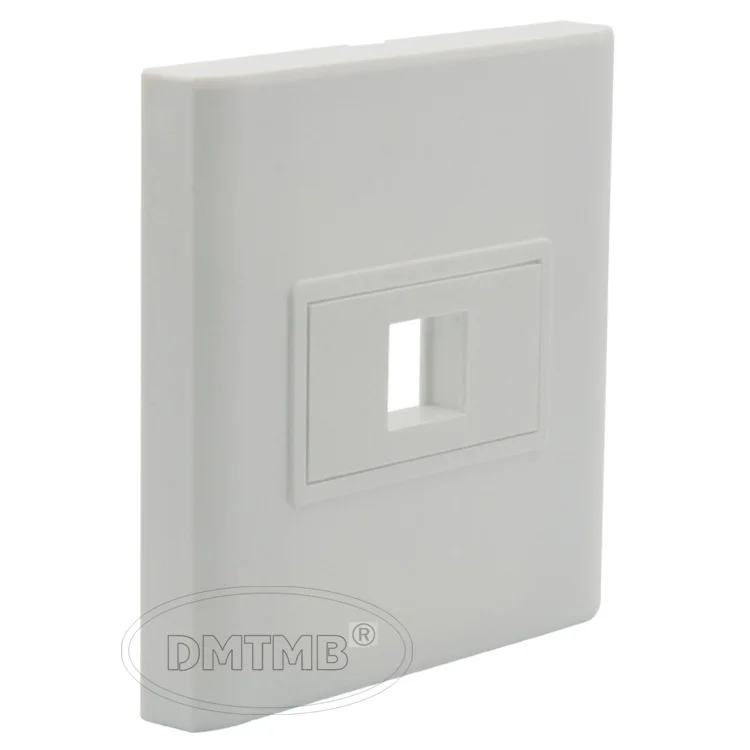 86 настенная пластина лицевая с 1 портом keystone|face plate|wall platewall face plate |