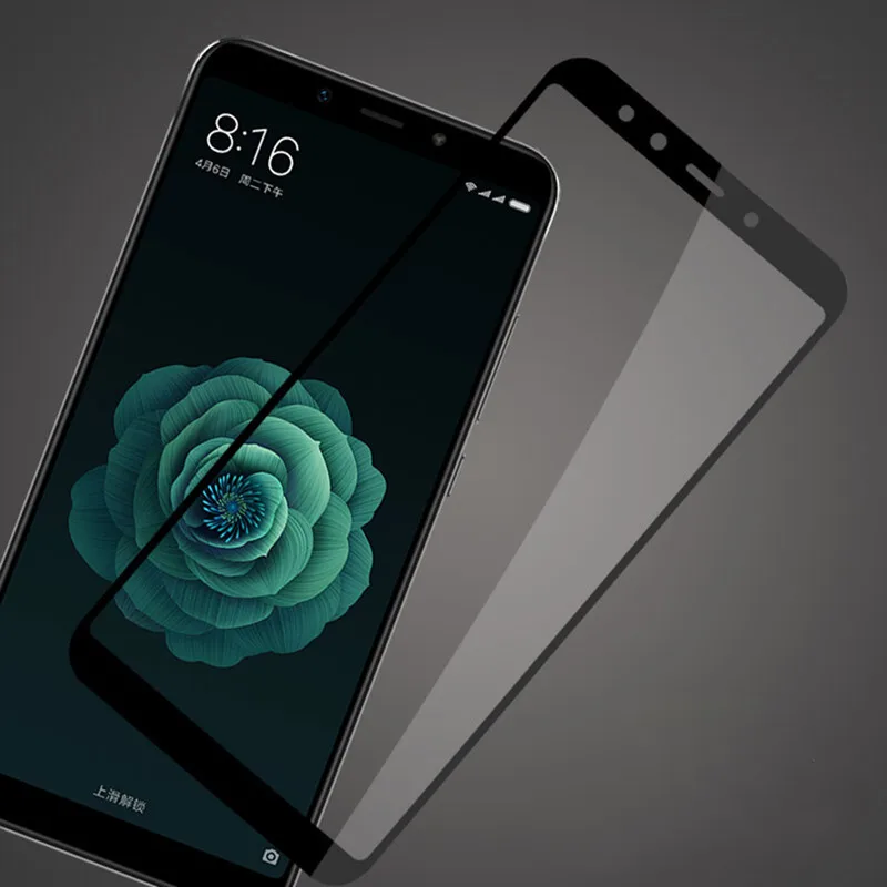 Xiaomi mi A2 стекло закаленное Полное покрытие MOFi Xiao mi A2 экран протектор Передняя пленка защитная пленка mi 6x стекло