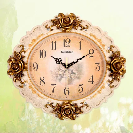 Креативные декоративные настенные часы для гостиной креативные бесшумные Ретро