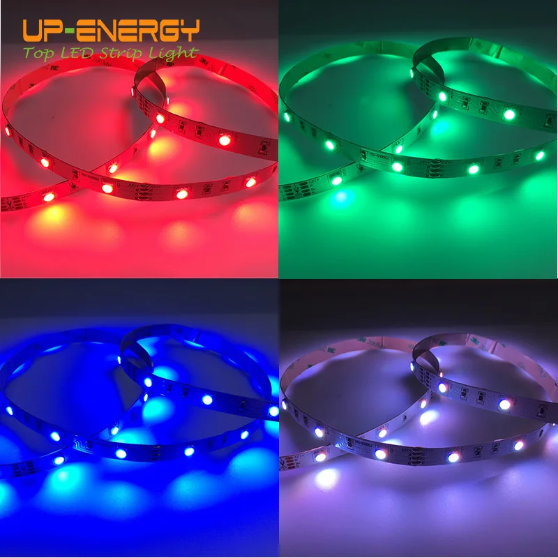 5050/5050RGB Гибкая светодиодная подсветка 30 светодиодов/водить 60leds DC12V/24