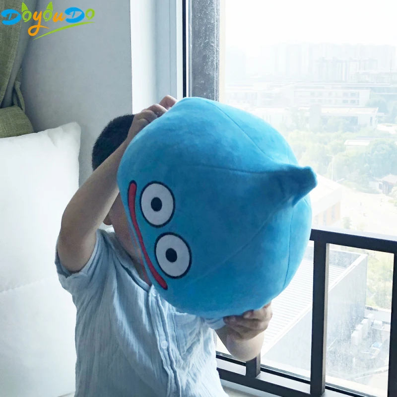 Горячие игры Dragon Quest улыбка Slime Мультяшные Плюшевые игрушки Мягкая набивная кукла игрушки для детей Коллекция подарков на день рождения