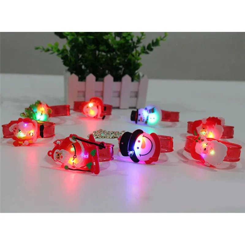 Hot Cartoon children's watches Colorful Led Glowing Soft Watch Bracelet Wristbands Halloween Christmas KidsToys Flashing Party | Наручные