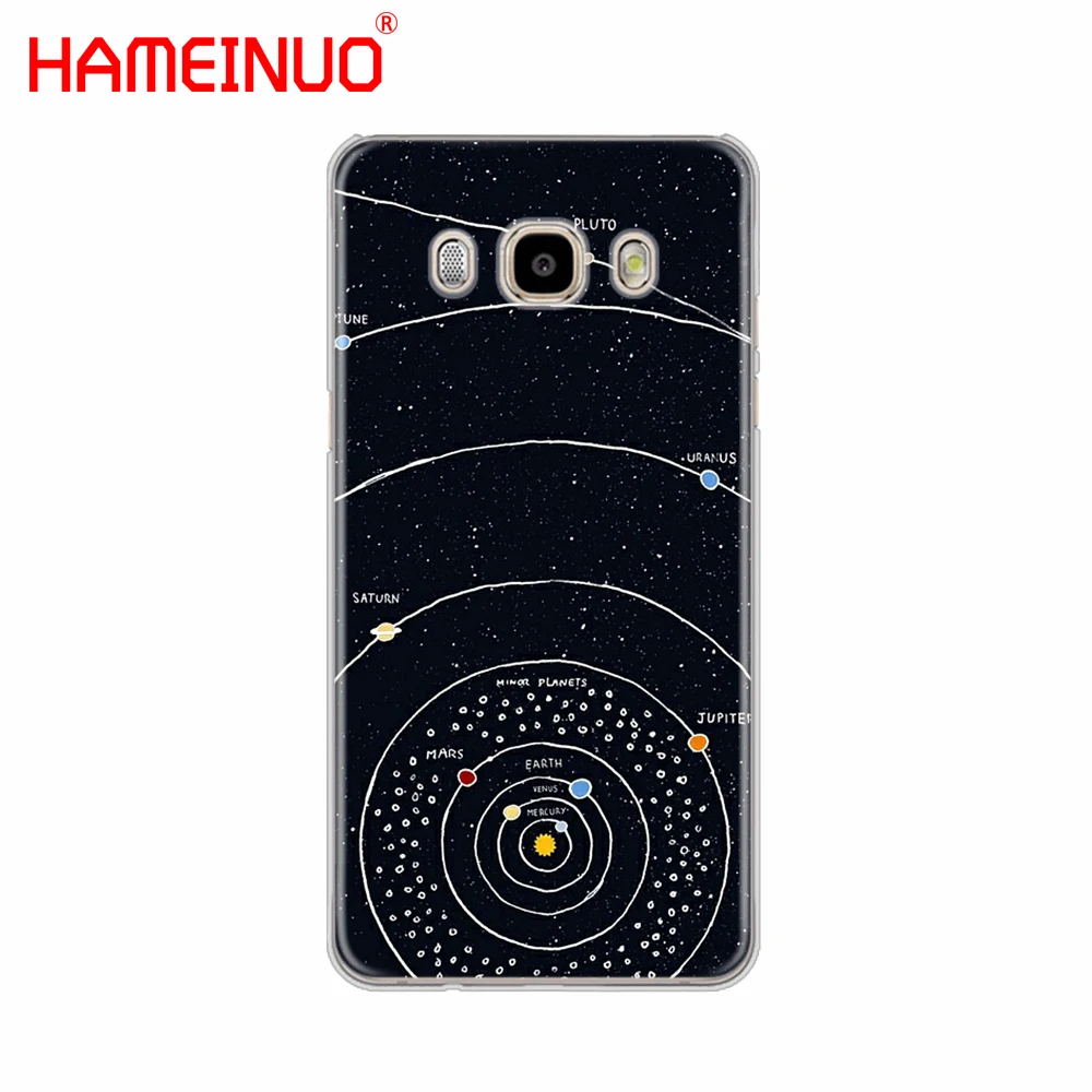 HAMEINUO Космос Луна милые кошки черный чехол для телефона Samsung Galaxy J1 J2 J3 J5 J7 MINI ACE 2016 2015
